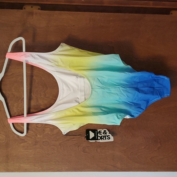 Ombre One Piece Swimsuit - Picture 3 of 4